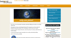 Desktop Screenshot of beyondwarnw.org